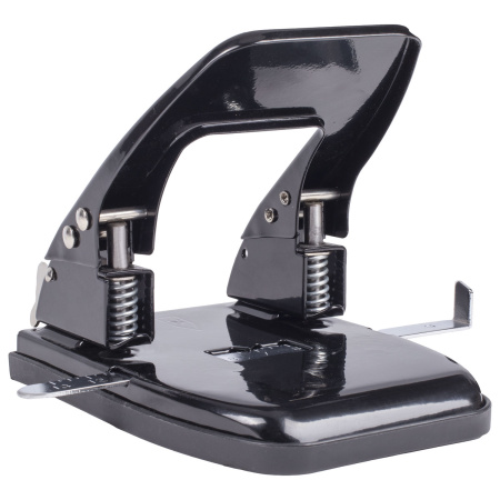 Дырокол металлический STAFF "Manager", до 30 листов, черный, 224650 - Дыроколы настольные