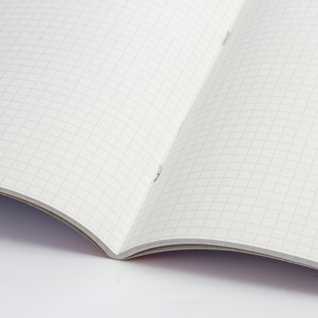 Тетрадь А5, 40 л., STAFF скоба, клетка, офсет №2 ЭКОНОМ, обложка картон, "ЭКСКЛЮЗИВ", 402645 - Тетради 40-48 листов