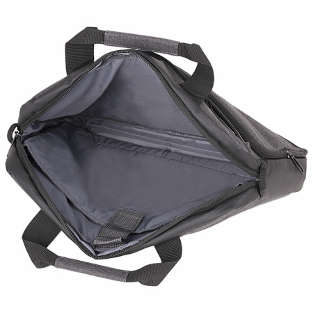 Сумка-портфель BRAUBERG "Forward" с отделением для ноутбука 15,6", темно-серая, 29х40х9 см, 270832 - Сумки деловые с отделением для ноутбука и планшета