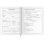 Дневник 1-4 класс 48 л., кожзам (гибкая), печать, фольга, ЮНЛАНДИЯ, "Ёжики", 106217 - Дневники для младших классов