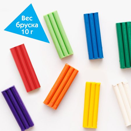 Пластилин классический ПИФАГОР "ЭНИКИ-БЕНИКИ СУПЕР", 12 цветов, 120 г, стек, 106505 - Пластилин