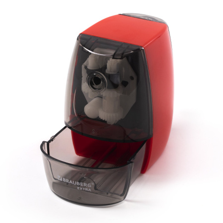 Точилка механическая BRAUBERG "EXTRA", держатель-захват для карандаша, крепление к столу, 229607 - Точилки механические