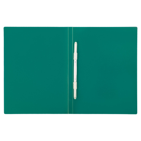 Папка с пластиковым скоросшивателем STAFF, зеленая, до 100 листов, 0,5 мм, 229228 - Папки с пружинным и пластиковым скоросшивателем