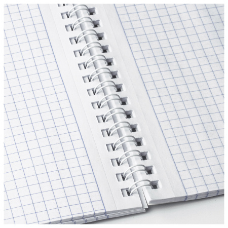 Блокнот А5 (146х206 мм), 60 л., гребень, картон, жесткая подложка, клетка, BRAUBERG, "Суккуленты", 114368 - Блокноты