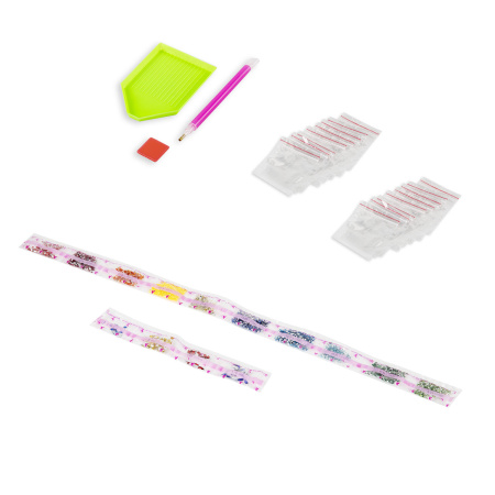 Картина стразами (алмазная мозаика) сияющая 40х50 см, ОСТРОВ СОКРОВИЩ "Восточный кот", без подрамника, 662450 - Алмазная вышивка