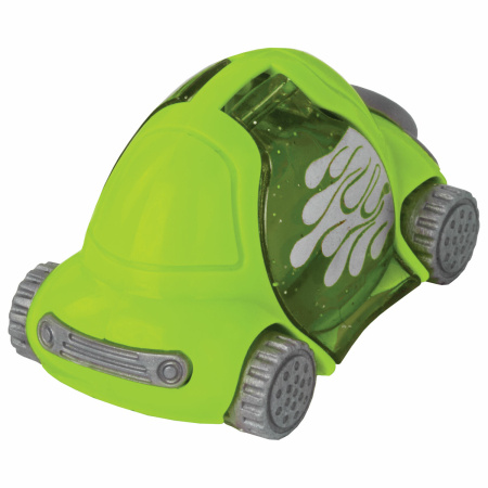 Точилка ЮНЛАНДИЯ "Машинка Юнландика", с контейнером, пластиковая, корпус ассорти, 228474 - Точилки ручные