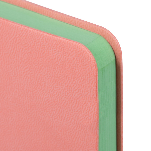 Ежедневник недатированный А5 138х213 мм BRAUBERG "Metropolis Mix", под кожу, 136 л., розовый, 113295 - Ежедневники с покрытием "под кожу и ткань"