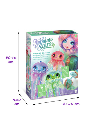 Серия Coralia: Подарочный набор для творчества "Сверкающие медузы" - Наборы для декорирования