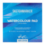 Альбом для акварели SKETCHMARKER 300г/кв.м 260х260мм 10л. склейка среднее зерно хлопок 100% - Альбомы и бумага для акварели и масла