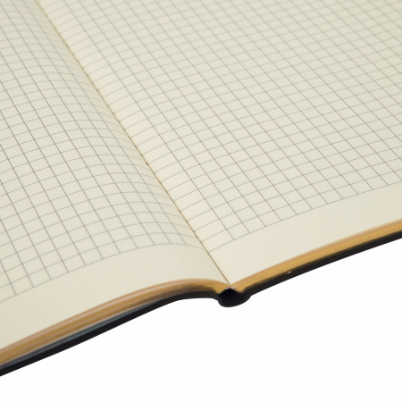 Тетрадь А5 (168х208 мм), 80 л., сшивка, клетка, под кожу, бумага 70 г/м2, фольга, BRAUBERG VISTA, "Marble", 403926 - Тетради более 60 листов