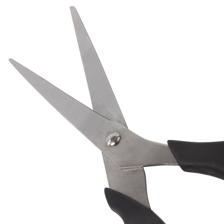 Ножницы STAFF Basic 210 мм, чёрные, ПВХ чехол с европодвесом, 235460 - Ножницы универсальные