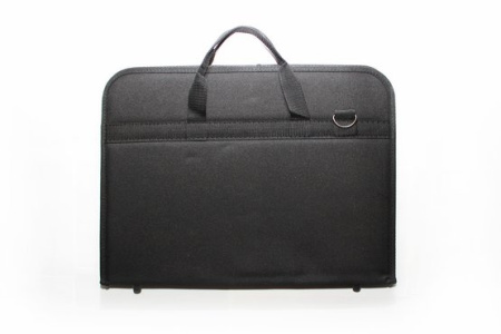 Папка на молнии А-3 объемная с ремнем 470х330х50