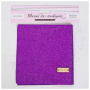 Декоративная ткань для творчества с блёстками "Черничные ночи", размер отреза 33* 33 см - Глиттерная ткань