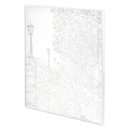 Картина по номерам 40х50 см, ОСТРОВ СОКРОВИЩ "Дождливый день", на подрамнике, акриловые краски, 3 кисти - Картины по номерам