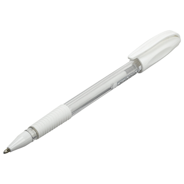 Ручка гелевая с грипом PENSAN "Neon Gel", БЕЛАЯ, узел 1 мм, линия письма 0,8 мм, 2290/12 - Ручки гелевые неавтоматические
