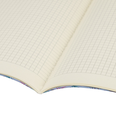 Тетрадь 60 л. в клетку обложка SoftTouch, бежевая бумага 70 г/м2, сшивка, В5 (179х250 мм), ЛИСТЬЯ, BRAUBERG, 403812 - Тетради более 60 листов