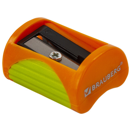 Точилка BRAUBERG "Original", пластиковая, корпус ассорти, 228465 - Точилки ручные