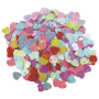 Пайетки для творчества "Сердце", яркие, цвет ассорти, 5 цветов, 10 мм, 20 грамм, ОСТРОВ СОКРОВИЩ, 661275 - Пайетки для творчества
