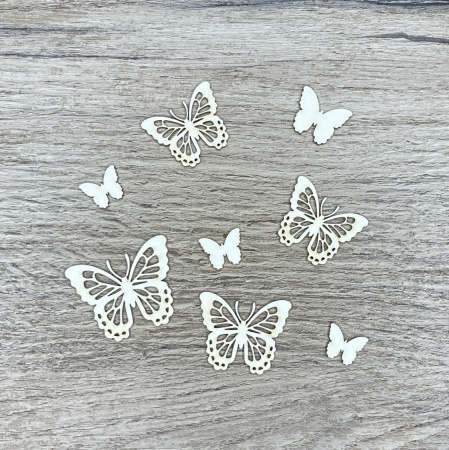 Чипборд "Бабочки" толщина 1,55 мм