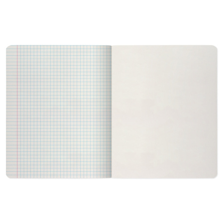 Тетрадь А5 48 л. АЛЬТ скоба, клетка, глянцевый лак, "Газета" (5 видов), 7-48-1146 - Тетради 40-48 листов