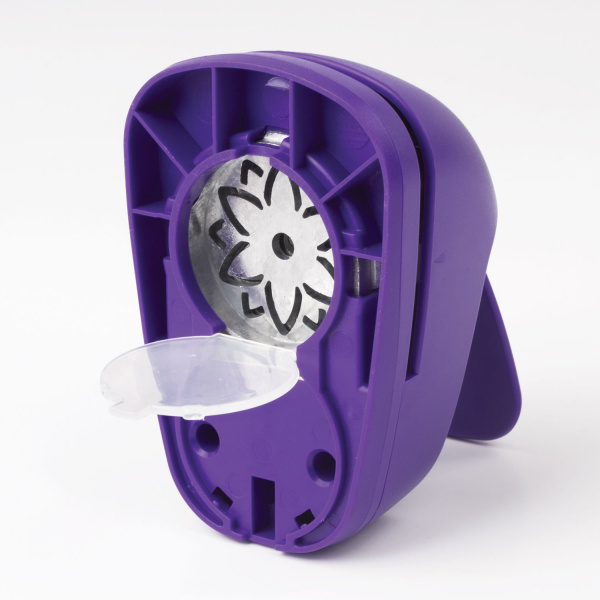 Дырокол фигурный 3D "Цветок", диаметр вырезной фигуры 38 мм, ОСТРОВ СОКРОВИЩ, 227178 - Дыроколы фигурные для творчества