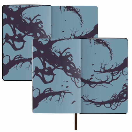 Ежедневник недатированный А5 (138х213 мм), BRAUBERG VISTA, под кожу, гибкий, 136 л., "Dreamcatcher", 111996 - Ежедневники с покрытием "под кожу и ткань"