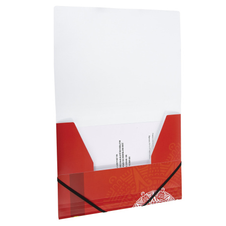 Папка на резинках ОСТРОВ СОКРОВИЩ, А4, цветная печать, до 300 листов, 500 мкм, 228052 - Папки на резинках пластиковые