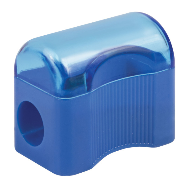 Точилка ПИФАГОР с контейнером, пластиковая, "Сундучок", цвет корпуса ассорти, 226938 - Точилки ручные