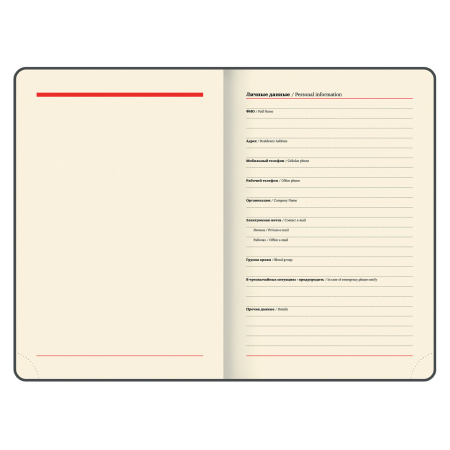 Еженедельник датированный 2024 А5 145х215 мм BRAUBERG "Iguana", под кожу, коричневый, 115022 - Еженедельники