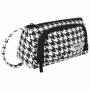 Пенал-косметичка BRAUBERG с ручкой, 1 откидная планка, полиэстер, 22x10х8 см, "Houndstooth", 271560 - Пеналы мягкие