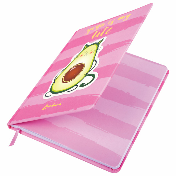 Дневник 1-4 класс 48 л., кожзам (твердая с поролоном), печать, аппликация, ЮНЛАНДИЯ, "АВАКОТ", 105938 - Дневники для младших классов