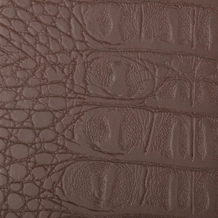 Телефонная книжка МАЛЫЙ ФОРМАТ (80х130 мм) А7, BRAUBERG "Cayman", под крокодиловую кожу, 56 л., вырубной алфавит, коричневая, 125135 - Телефонные алфавитные книжки