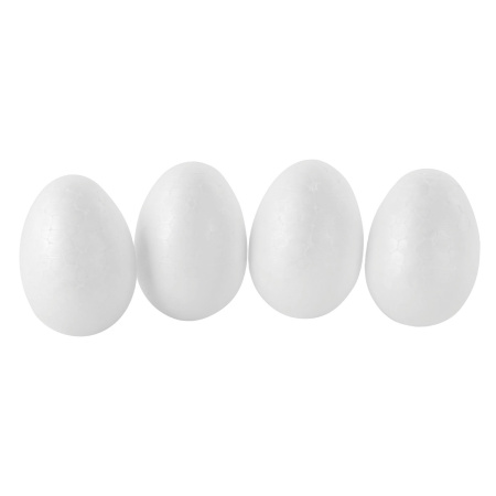 Пенопластовые заготовки для творчества "Эллипсы", 4 шт., 60 мм, ОСТРОВ СОКРОВИЩ, 661354 - Заготовки и основы для творчества