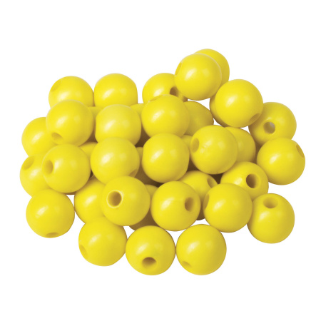 Бусины для творчества "Шарики", 8 мм, 30 грамм, желтые, оранжевые, зеленые, ОСТРОВ СОКРОВИЩ, 661234 - Бусины для творчества