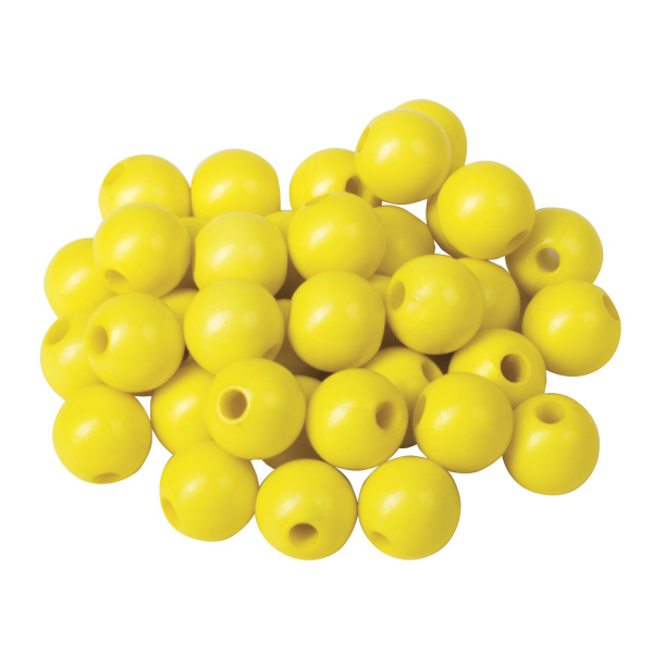 Бусины для творчества "Шарики", 8 мм, 30 грамм, желтые, оранжевые, зеленые, ОСТРОВ СОКРОВИЩ, 661234 - Бусины для творчества