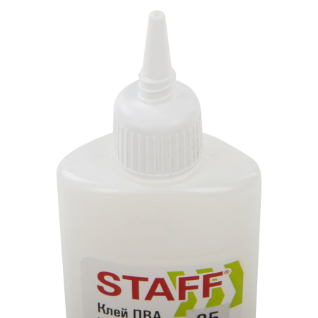 Клей ПВА STAFF евро, 85 г, 220365 - Клей ПВА