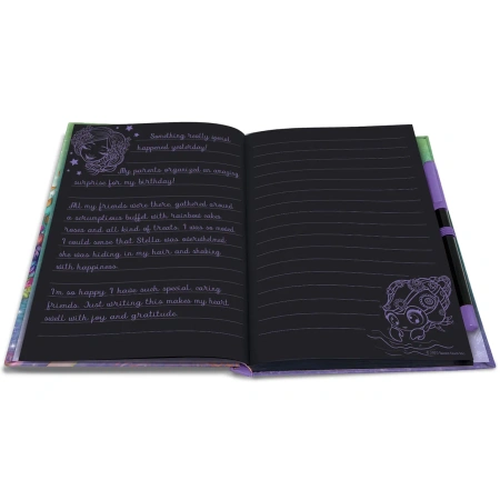 Серия: Coralia. Блокнот с черными страницами и ручкой - Блокноты и записные книжки