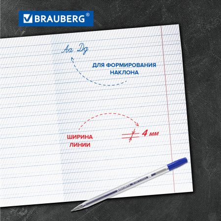 Тетради 12 л. КОМПЛЕКТ 20 шт. BRAUBERG "ВЕЛИКИЕ ИМЕНА ТОЛСТОЙ Л.Н.", частая косая, бумага 80 г/м2, 880021 - Тетради 12-24 листов