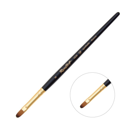 Кисть Roubloff синтетика имитация колонка овальная №8 серия 1S35