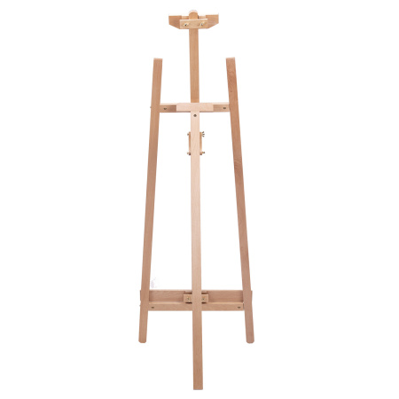 Мольберт напольный из бука, 158х50х87 см, высота холста до 121 см, лакированный, BRAUBERG ART CLASSIC, 192259 - Мольберты