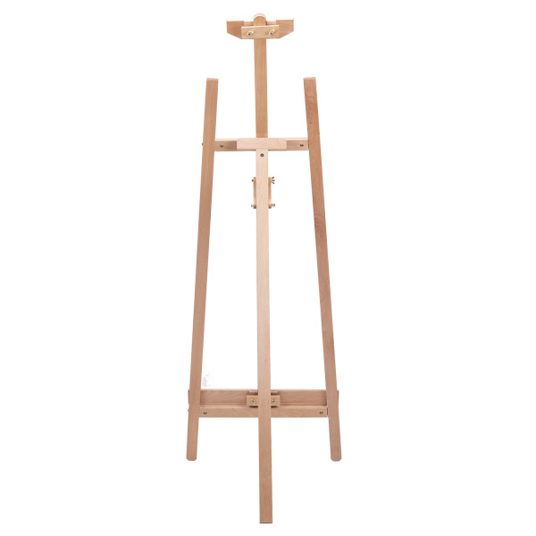 Мольберт напольный из бука, 158х50х87 см, высота холста до 121 см, лакированный, BRAUBERG ART CLASSIC, 192259 - Мольберты