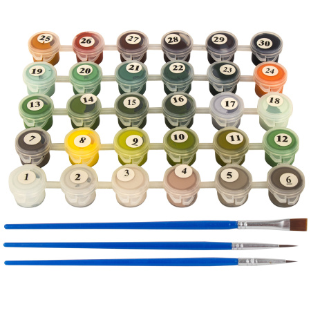 Картина по номерам 40х50 см, ОСТРОВ СОКРОВИЩ "Не бойся, малыш!", на подрамнике, акрил, кисти, 662900 - Картины по номерам