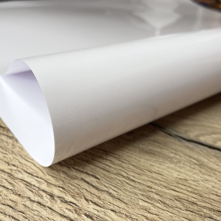 Термотрансферная пленка матовая, цвет белый, размер 25*25 см (Италия)