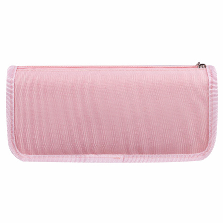 Пенал мягкий ЮНЛАНДИЯ, 2 отделения, полиэстер, "Strawberry shortcake", розовый, 21х9х6 см, 271577 - Пеналы мягкие