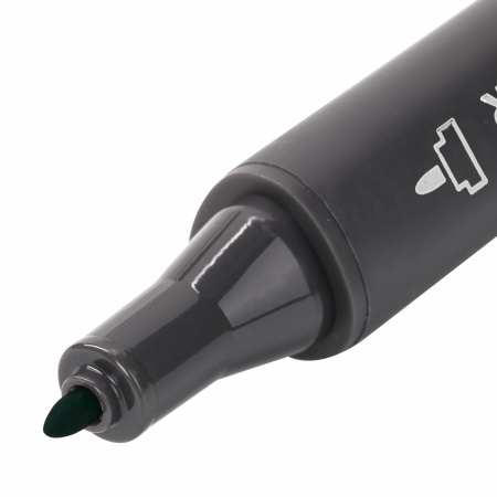 Маркер для скетчинга двусторонний 1 мм - 6 мм BRAUBERG ART CLASSIC, ТЕМНО-ОЛИВКОВЫЙ (G434), 151804 - Скетчмаркеры поштучно