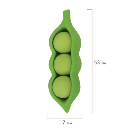 Набор ластиков фигурных ЮНЛАНДИЯ "Огород", 5 шт., ассорти, 229595 - Ластики классические