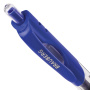 Ручка гелевая автоматическая с грипом BRAUBERG "Black Jack", СИНЯЯ, трехгранная, узел 0,7 мм, линия письма 0,5 мм, 141551 - Ручки гелевые автоматические