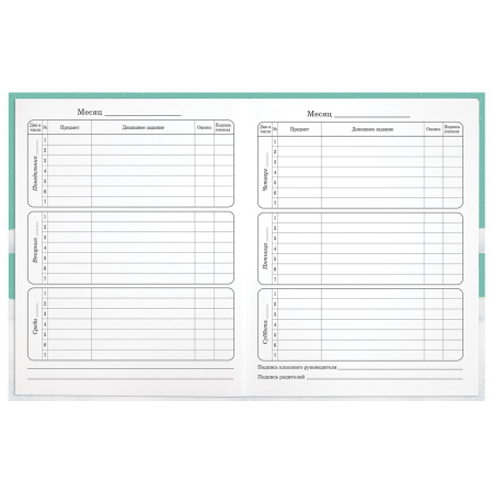 Дневник 1-4 класс 48 л., гибкая обложка, ЮНЛАНДИЯ, выборочный лак, с подсказом, "Вишенки", 106589 - Дневники для младших классов