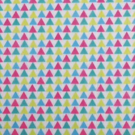 Цветной фетр для творчества, А4, ОСТРОВ СОКРОВИЩ, с рисунком, 5 листов, 5 цветов, толщина 2 мм, "Геометрия", 660652 - Фетр