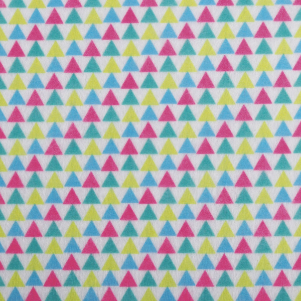 Цветной фетр для творчества, А4, ОСТРОВ СОКРОВИЩ, с рисунком, 5 листов, 5 цветов, толщина 2 мм, "Геометрия", 660652 - Фетр